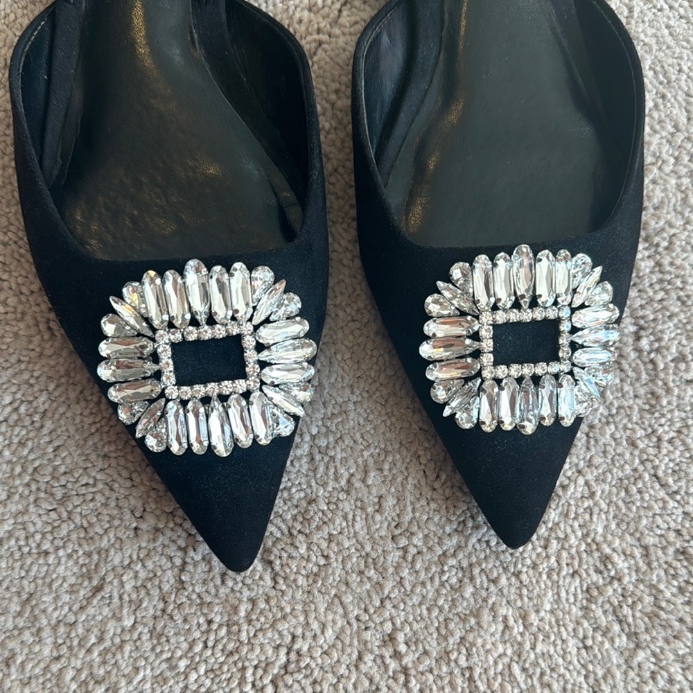 INC Melicity embellished slingback flats  - Picture 3 of 6